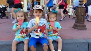 What is more fun than being at Disney World? Being at Disney with ice cream!